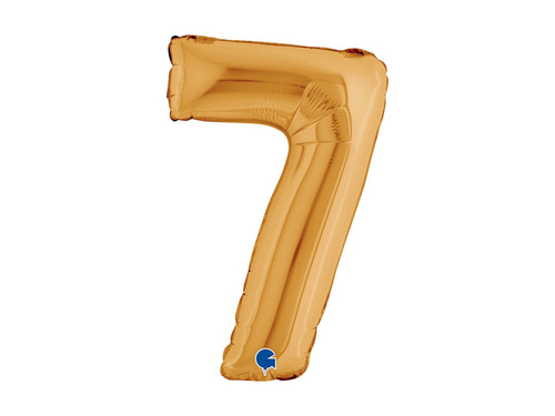 7-es számú fólialufi arany - 14" - 1 db.