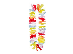 Hawaii nyaklánc - szivárvány - 100 cm - 1 db.