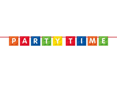 Party Time Blocks banner - 1 db.