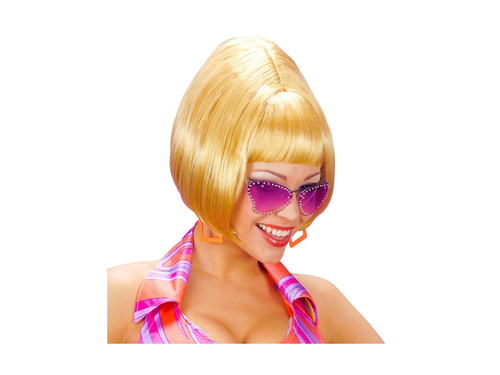 A Party Girl szőke 1970-es évekbeli parókája.