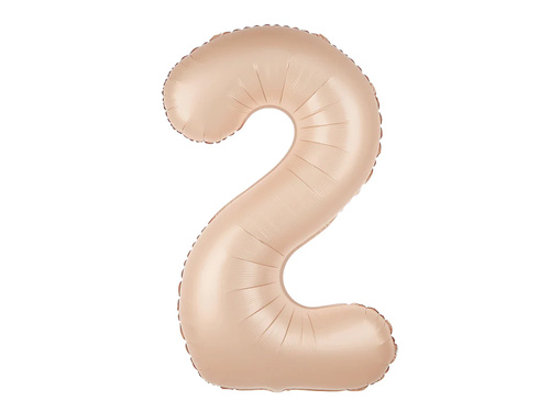 Fólia lufi karamell 2-es szám - 100 cm - 1 db.