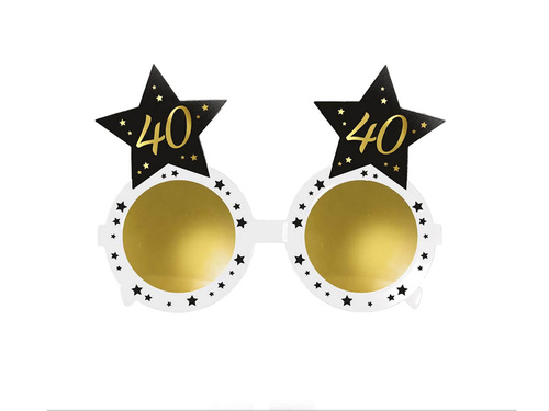 Csillagszemüveg 40. születésnapra - 1 db.