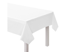 Papír terítő fehér - 137 x 274 cm - 1 db.