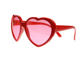 Szív szemüveg piros - 1 db.