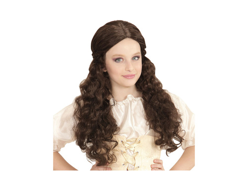 Középkori lány bronz parókája