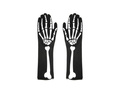 Csontváz hosszú kesztyű - 24 cm - 1 pár