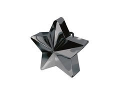 Héliummal töltött léggömb súly - Star black - 170 g.