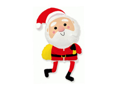 Karácsonyi léggömb - 113 x 99 cm - 1 db.