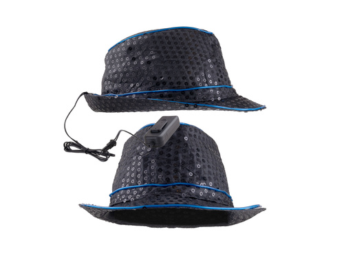 LED kék sapka - 1 db.