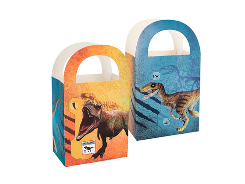 Dinoszauruszok T-Rex papírzacskók - 4 db.