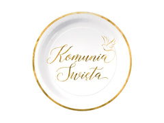 Papírtányérok szentáldozáshoz - 18 cm - 6 db.