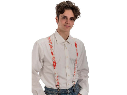 Vérfoltos fogszabályzó Halloweenre