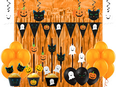 Tök, macska és szellem készlet - 82 darab