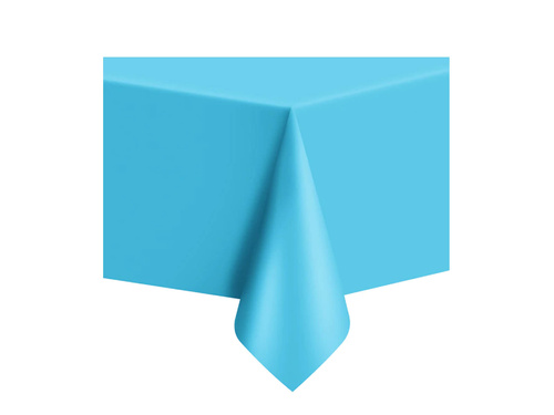 Kék fóliás terítő - 137 x 274 cm - 1 db.
