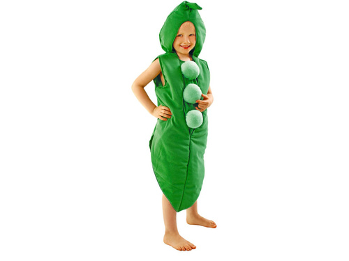 Borsó jelmez - zöldség