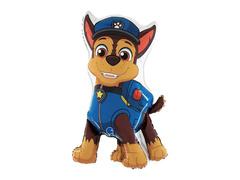 Chase Psi Patrol fólialufi - 46x78cm - 1 db.