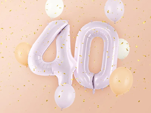 Fólialufi lila 4-es lufi - 72 cm - 1 db.