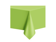 Világoszöld fóliás terítő - 137 x 274 cm - 1 db.