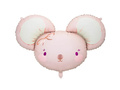Rózsaszín egér fólialufi - 75 x 46 cm - 1 db.