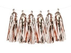 Rózsaarany bojtos füzér - 150 cm - 1 db.