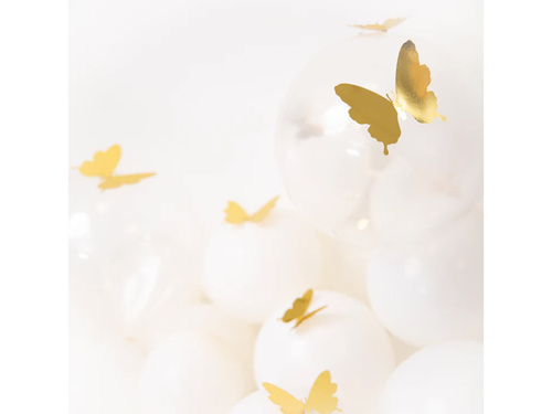 Arany pillangó matricák - 12 db.