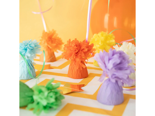 Fóliasúlyok héliummal töltött léggömbökhöz - kék - 140 g