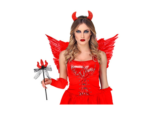 Ördögi felszerelés - szarvak és vasvilla