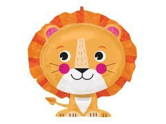 Oroszlán fólialufi - 60 x 53 cm - 1 db.