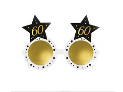 Csillagszemüveg 60. születésnapra - 1 db.