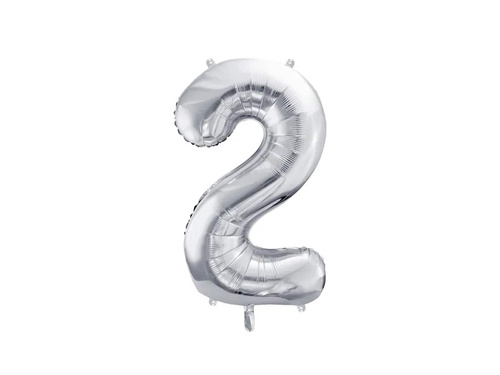 Fólialufi 2 ezüst - 72 cm - 1 db.