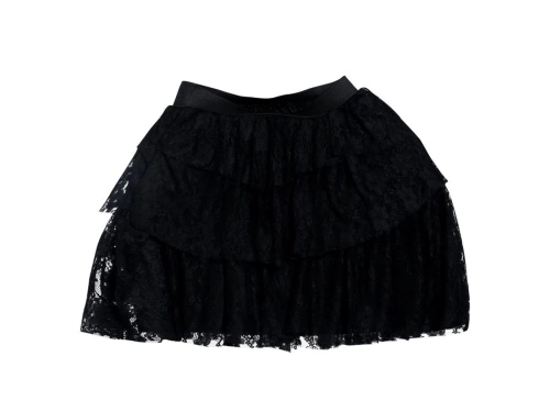 Csipke szoknya fekete
