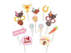 Fotó kellékek Lovak - 14 db.