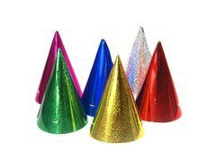 Színes holografikus kupakok - 6 db.