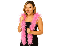 Toll boa - rózsaszín - 180 cm