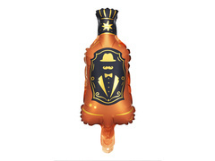 Whiskys üveg fólialufi - 27 x 12 cm - 1 db.