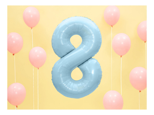 8-as számú kék fólialufi - 86 cm - 1 db.