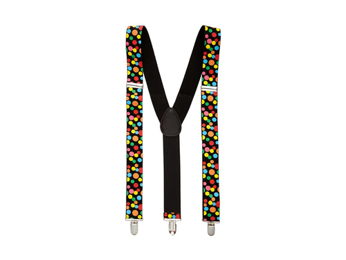 Színes pöttyös hám