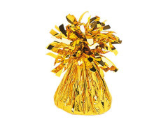 Fóliasúlyok héliummal töltött léggömbökhöz - arany - 170 g