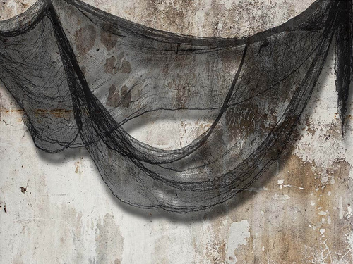 Szürke Halloween háló - 76 x 228 cm - 1 db.