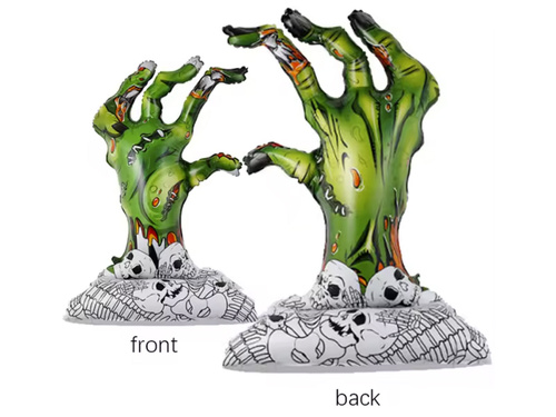 Ijesztő kéz álló fólialufi - 160 cm - 1 db.