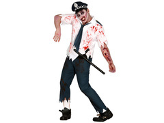 Véres rendőr jelmez