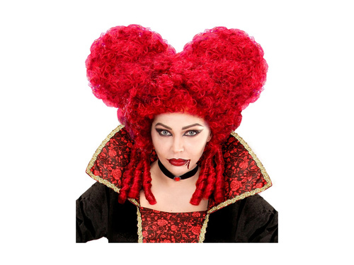 Vörös barokk paróka