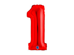 1-es számú fólialufi piros - 14" - 1 db.