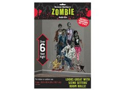 Zombie családi fali dekoráció - 2 elem.