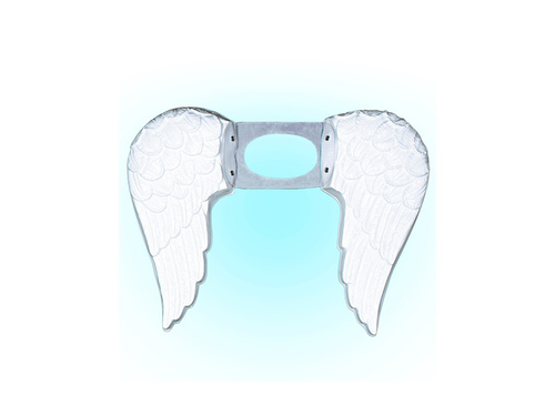 Műanyag angyalszárnyak 55×38 cm