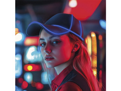 LED sapka kék - 1 db.