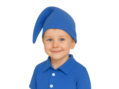 Törp gnóm sapka kék - 1 db.