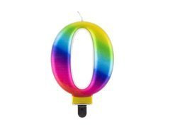 Galaxis szám gyertya - 0 - nulla