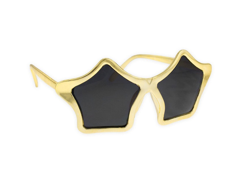 Arany csillagszemüveg - 1 db.