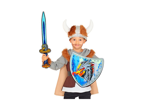 Sárkány viking szett - habkard és pajzs